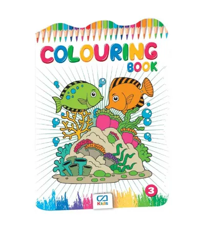 COLOURING BOOK -1-2-3-4