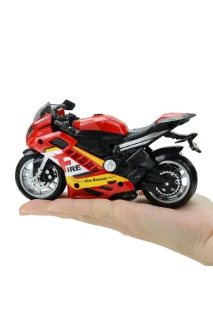 SÜRTMELİ IŞIKLI SESLİ MOTORSİKLET