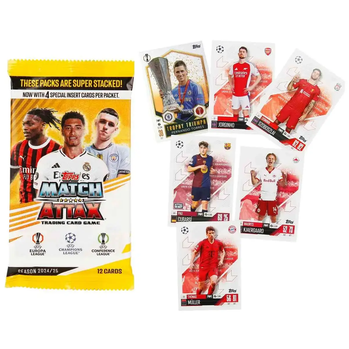 TOPPS MATCH ATTAX 24/25 - PAKET 12+3