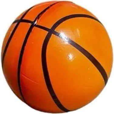 STRES TOPU KÜÇÜK RENKLİ BASKET 6,3 CM