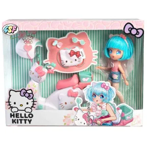 Hello Kitty Manga Bebek Pretty Pink Figür Seti HKTF3000
