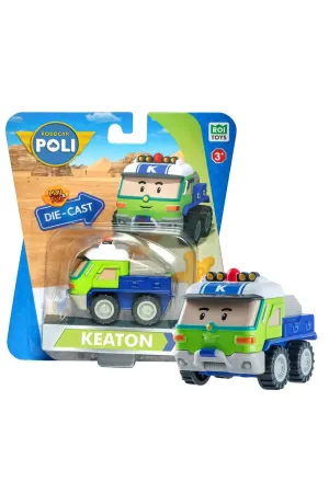 Robocar Poli Metal Araç Karakter Figürler Asorti
