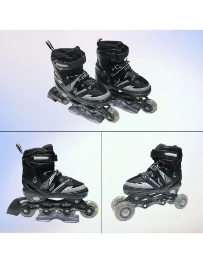 F SPORTS BLACK AYARLANABİLİR IŞIKLI PATEN S