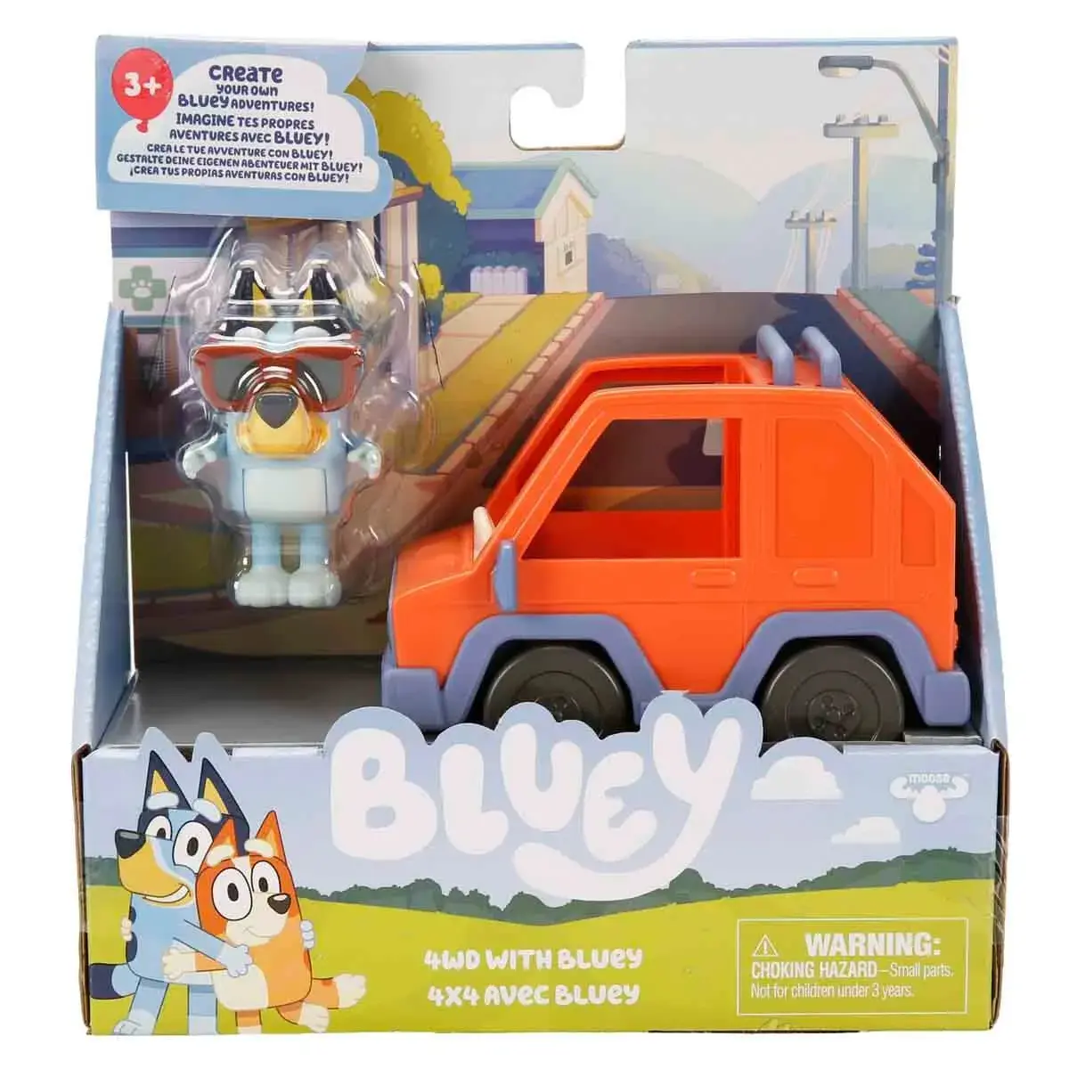 Bluey 4x4 Araç ve Figür Set