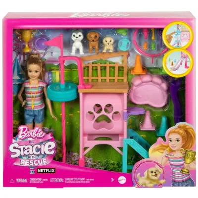 Barbie® & Stacie To The Rescue Barbie Stacienin Köpekçik Oyun Parkı