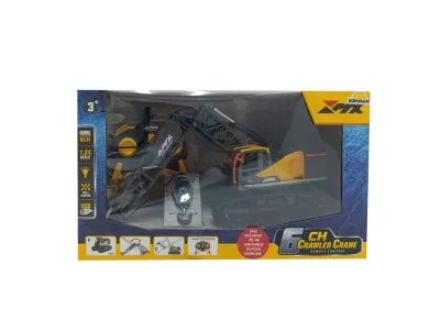SUN-RST-R/C İŞ MAKİNESİ 1/24 PALETLİ VİNÇ F/F IŞIKLI 6CH 3.7V.USB 40MHZ.