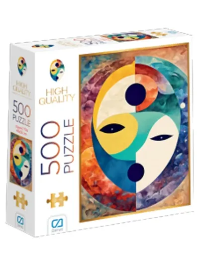 GİZEMLİ YÜZ PUZZLE 500