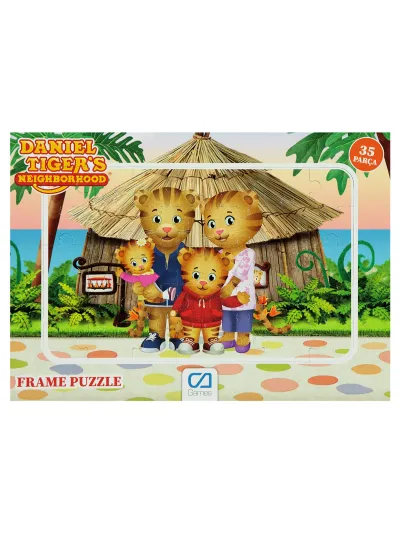 DANİEL TİGERS FRAME PUZZLE - 35