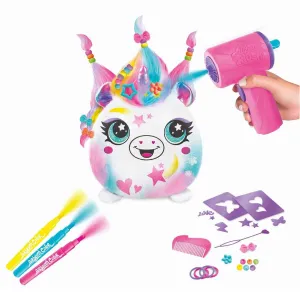 SUN-CNL-HOBİ SET AIRBRUSH PLUSH HAIR IFFIC SQUISHY B/O 2A.