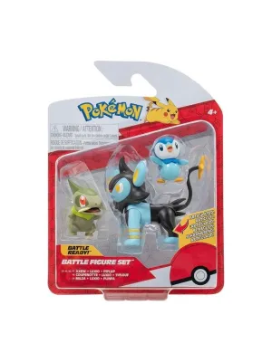 POKEMON BATTLE 3'LÜ FİGÜR SETİ SERİ 16 ASORTİ