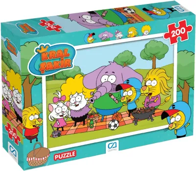 KRAL ŞAKİR PUZZLE 200