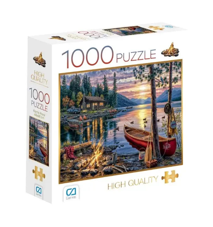 KAMP ATEŞİ PUZZLE 1000