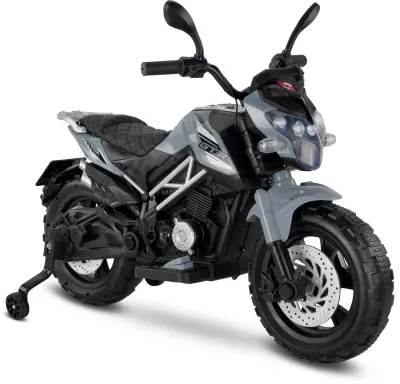 447 MOTOCROSS AKÜLÜ MOTOR GRİ