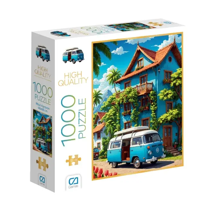 MAVİ KARAVAN PUZZLE 1000