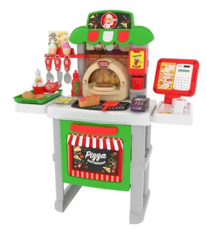 PİZZA RESTAURANT PLAY SET WİTH CASHİER(52 PARÇA)