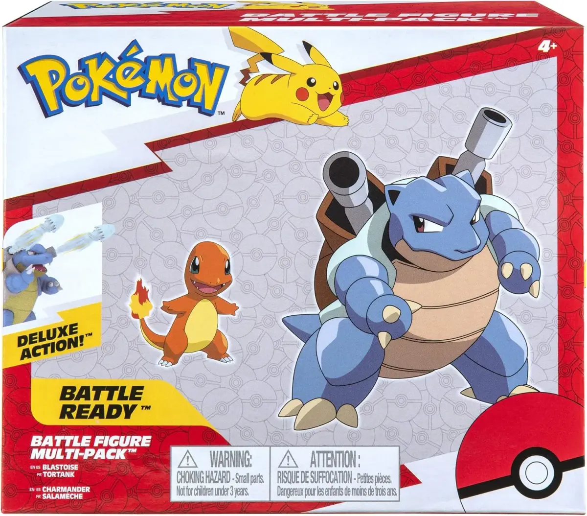 NECOPOKemon Battle 2'li Figür - Blastoise & Charmander