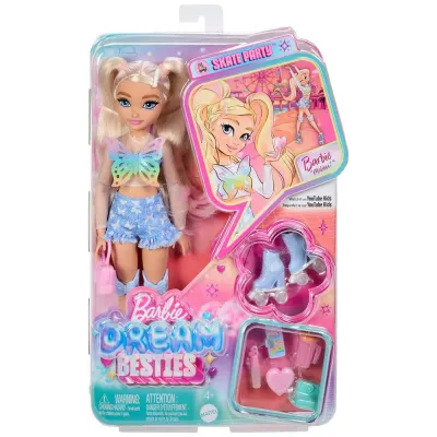 Barbie Dream Besties™ Paten Partisi Malibu Bebek ve Aksesuarları