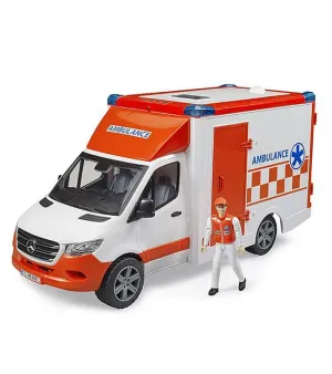Bruder MB Sprinter Sirenli Ambulans Ve Ekibi 02676