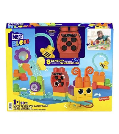 Mega Bloks® Hareketli Duyusal Gelişim Tırtılı