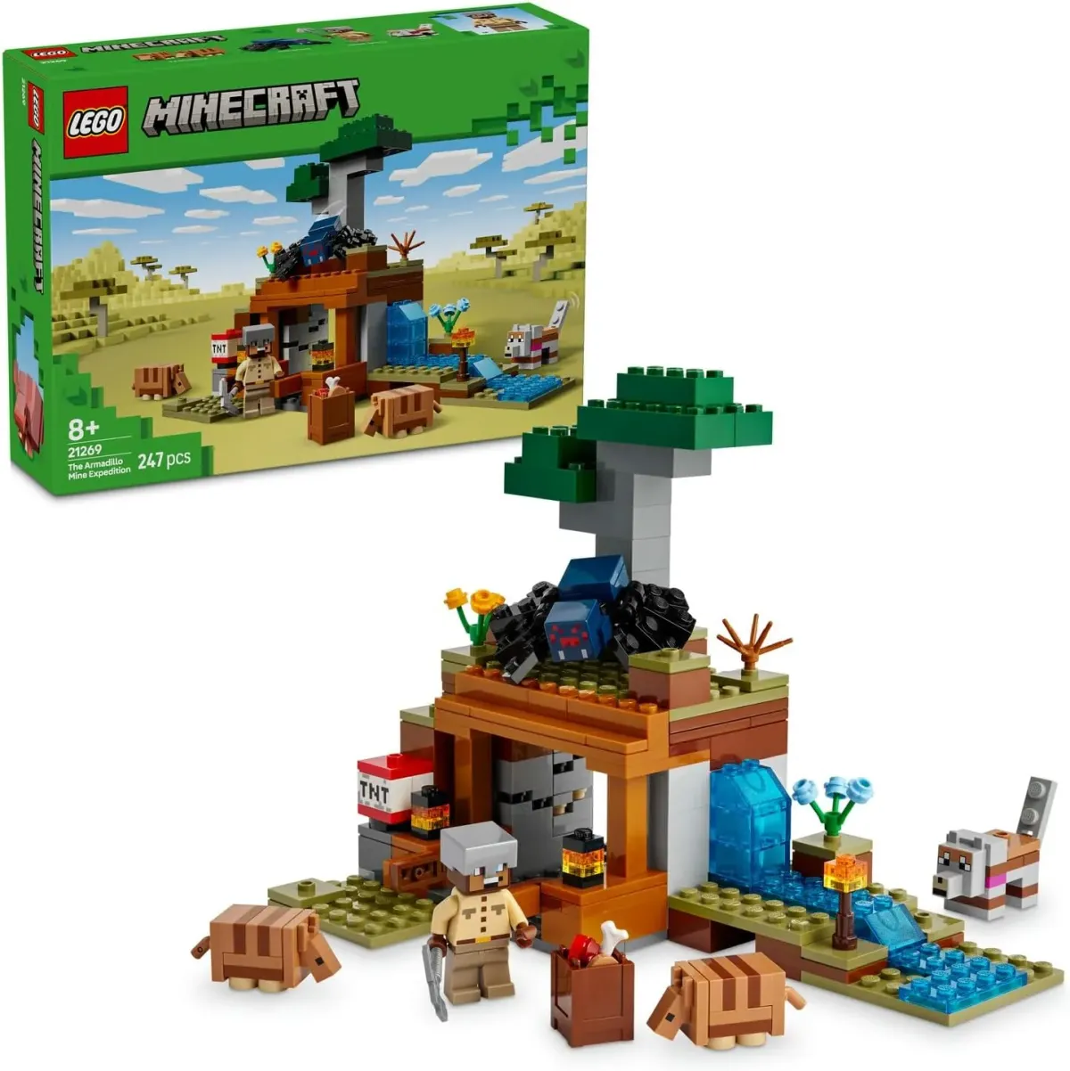 Lego Armadillo Maden Keşfi 21269