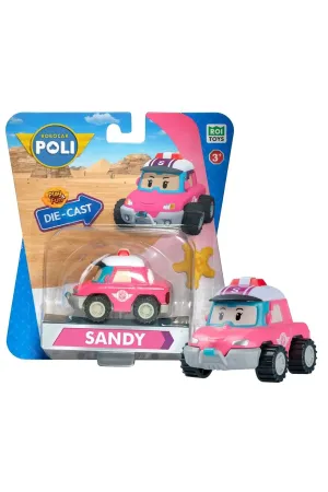 Robocar Poli Metal Araç Karakter Figürler Asorti