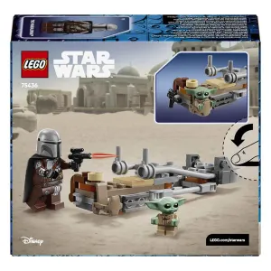 Lego Mandalorian Ve Grogu Motosikleti 75436