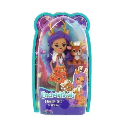Mattel Enchantimals Geyik Danessa ve Sprint FXM75