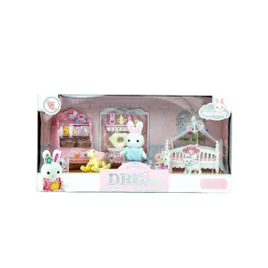 BAY DREAMY MİNİ TAVŞAN- BEBEK ODASI OYUN SETİ