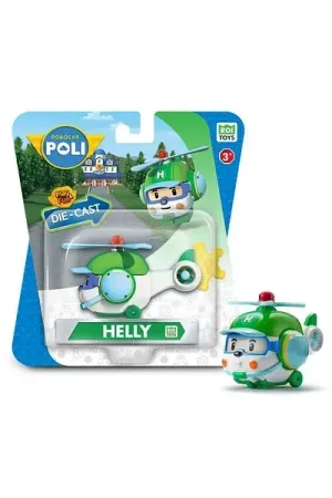 Robocar Poli Metal Araç Karakter Figürler Asorti