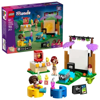 LEGO® Friends Arkadaşlık Film Gecesi Yaratıcı Oyuncak Yapım Seti 42642