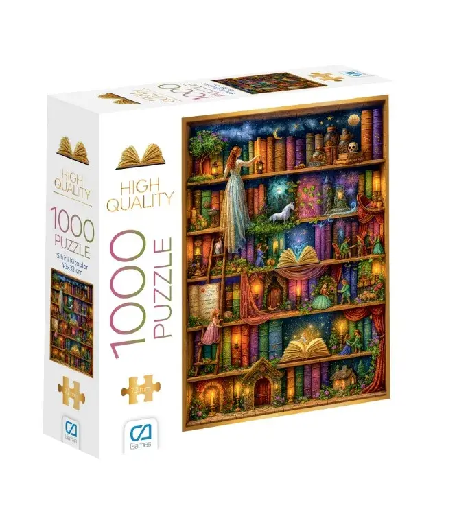 SİHİRLİ KİTAPLAR PUZZLE 1000