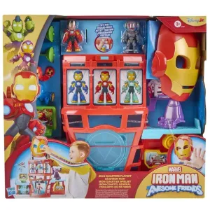 IRON-MAN AND HIS AWESOME FRIENDS IQ PLAYSET