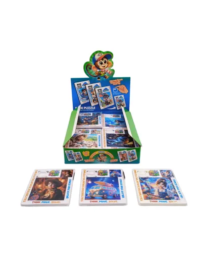 KUTULU BÜYÜK BOY KAYDIRMALI PUZZLE 24 ADET