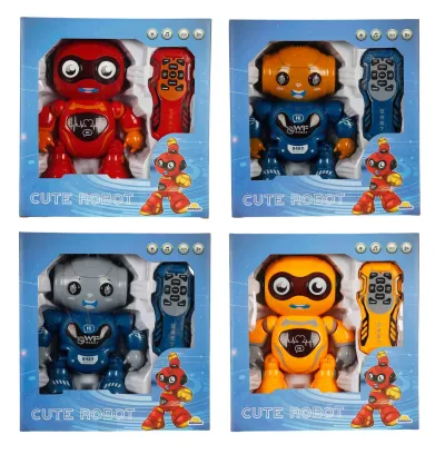 SUN-RST-R/C SEVİMLİROBOT SESLİ/IŞIKLI 2A.2R.