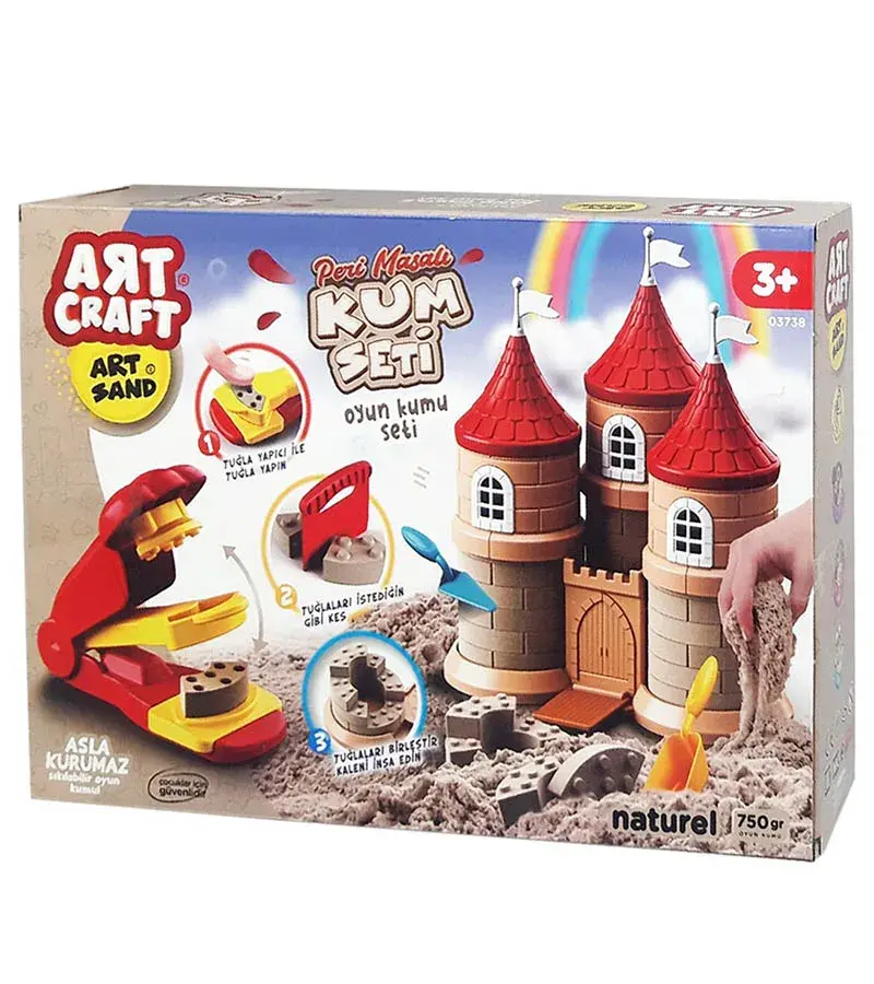 PERİ MASALI OYUN KUM SET 750 GR