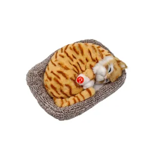 YATAN KEDİ SESLİ IŞIKLI KARNI ŞİŞEN