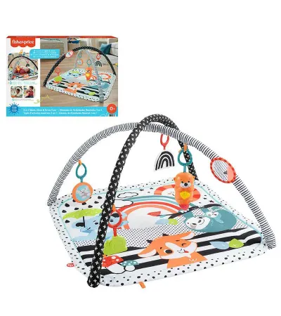 Fisher-Price® Neşeli Hayvanlar 3ü 1 Arada Jimnastik Merkezi