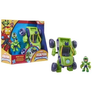 IRON-MAN AND HIS AWESOME FRIENDS 2IN1 MECH AST