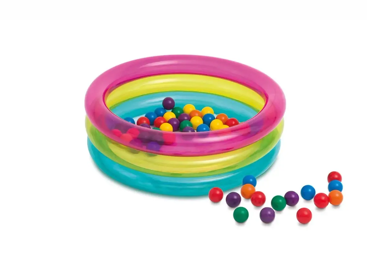 Intex 48674 Renkli 3 Bölme Toplu Havuz 86 cm cm