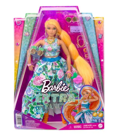 Barbie Extra Fancy - Çiçekli Kostümlü Bebek
