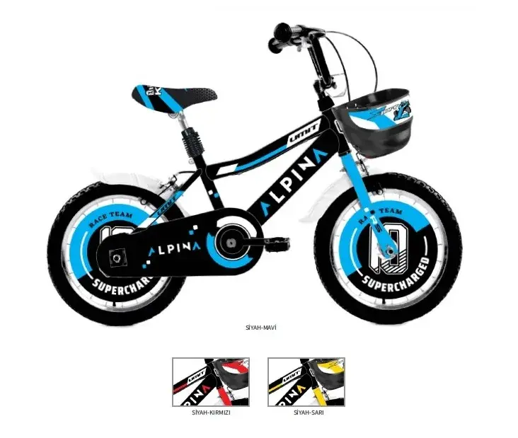 20 JANT -ALPINA-M-BMX-V BİSİKLET ERKEK SİYAH KIRMIZI