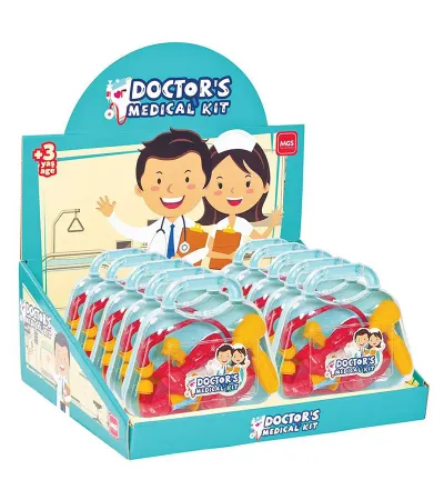 ROLE PLAY MEDİCAL KIT MİNİ DOKTOR ÇANTASI-STAND