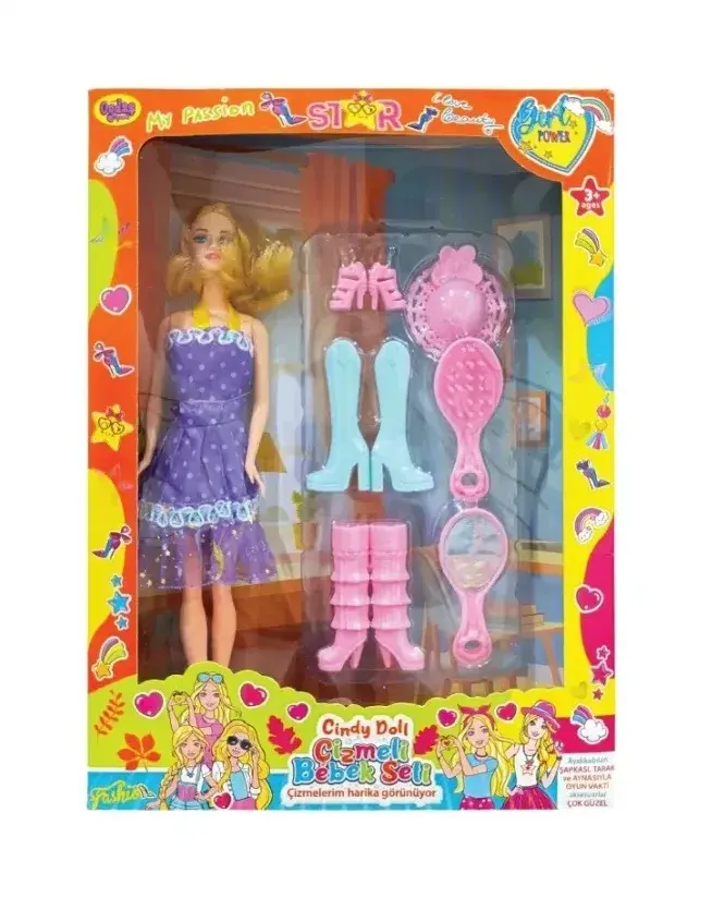 02439 ANLILY KUTUDA BEBEK CIZMELI AYNALI*36*
