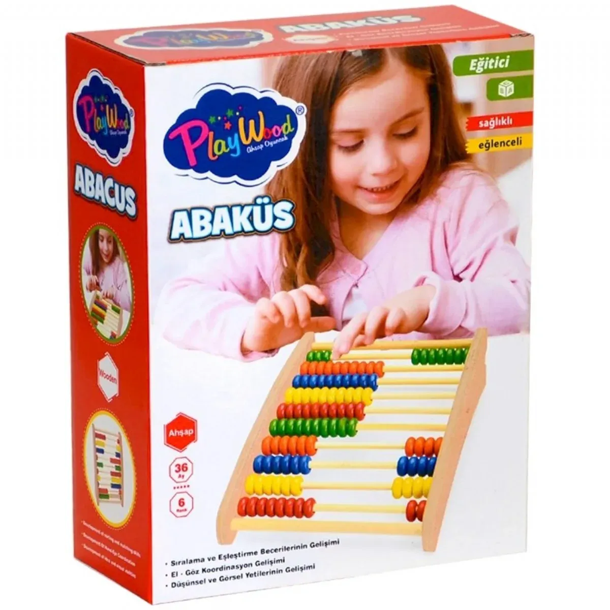 KUTUDA AHŞAP ABAKÜS