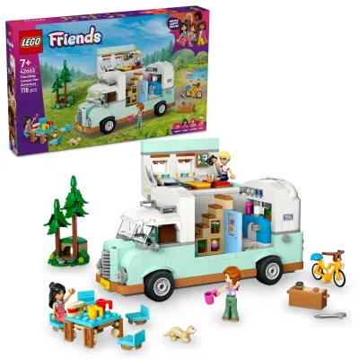 LEGO® Friends Arkadaşlık Karavan Macerası Rol Yapma Yapım Seti 42663