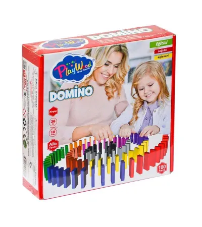 KUTUDA AHŞAP DOMİNO OYUNU