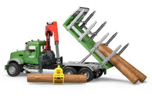 Bruder Mack Granite Kütük Taşıyıcı Kamyon 02824