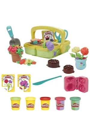 PLAY-DOH RENKLİ ÇİÇEKLER BOTANİK OYUN SETİ