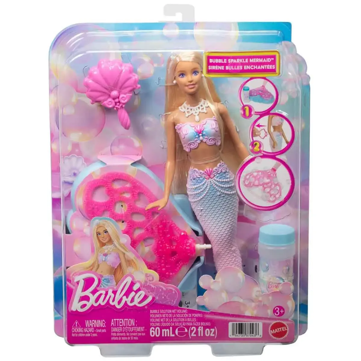 BARBİE BALONCUK IŞILTISI DENİZ KIZI