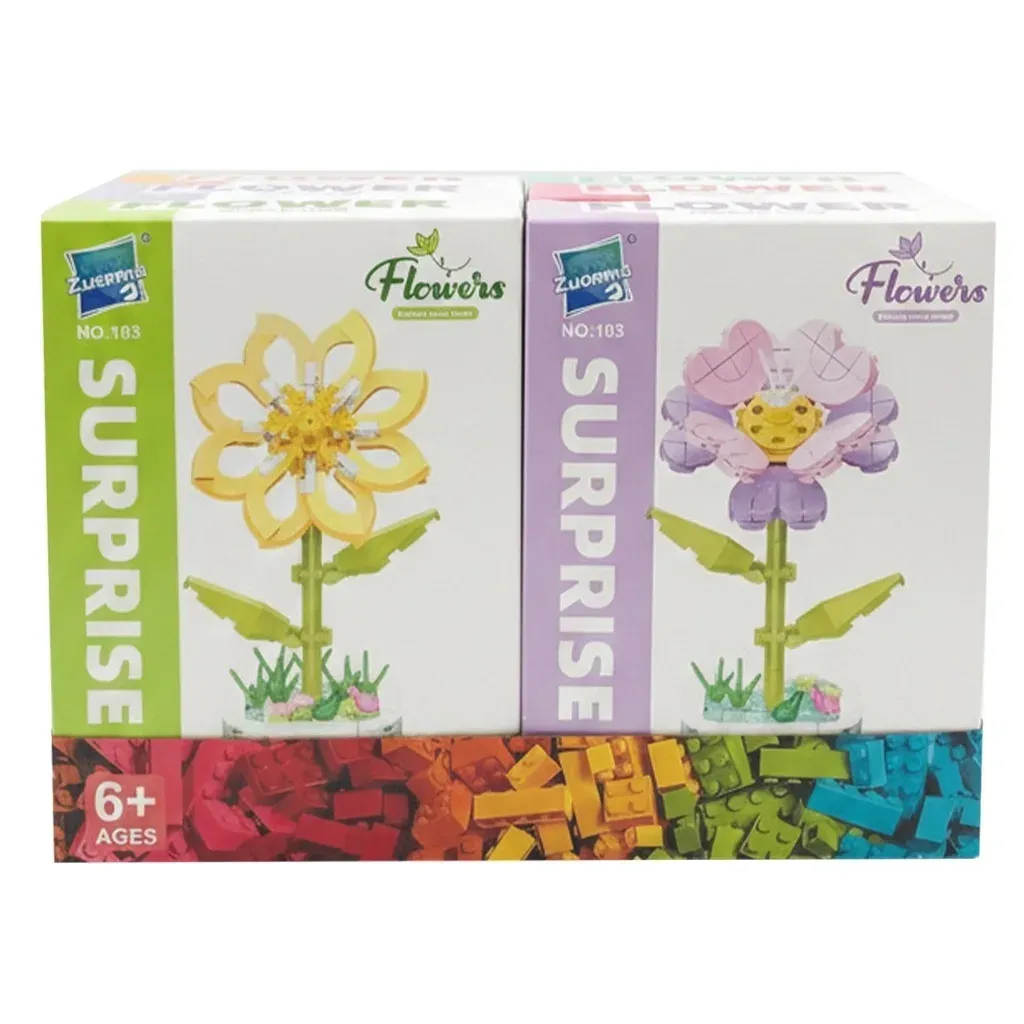 DİSPLAYDE ÇİÇEK LEGO 165 PARÇA 64